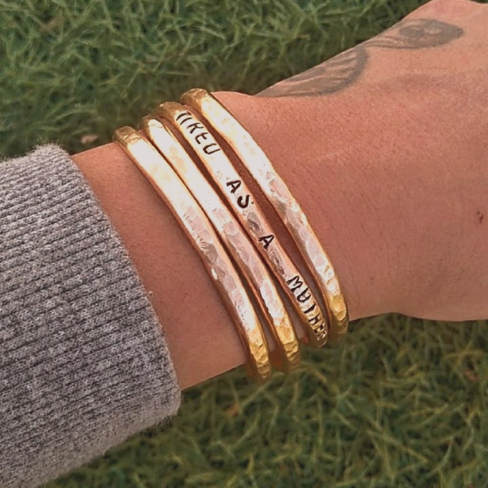 Brass bracelets
